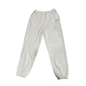Uniqlo Andy Warhol KAWS Jogger Sweatpants Gray Graphic Kids L Banana Women’s XS